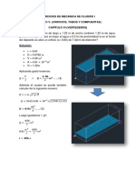 Ejercicios de Mecanica de Fluidos I PDF