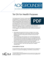 Tai Chi For Health Purposes