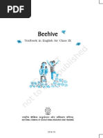 Beehive Beehive Beehive Beehive Beehive: Textbook in English For Class IX