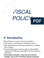 Fiscal Policy