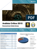 Análisis Crítico Excavaciones 2015