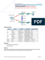 3.4.2.5 Packet Tracer - Troubleshooting GRE - ILM