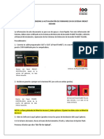 Procedimiento Actualización Firmware FireNET