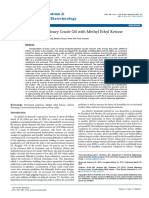 Solvent Dewaxing of Heavy Crude Oil With Methyl Ethyl Ketone 2157 7463 1000213