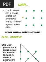 Unir 9 Puntos Con 4 Lineas