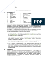 Sílabo de Investigación de Mercados PDF