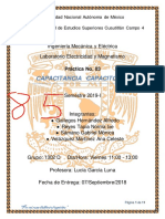 Reporte. Practica 3.1 Electricidad y Magnetismo Fesc