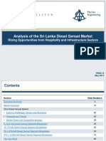 Analysis of The Sri Lanka Diesel Genset Market: Rising Opportunities From Hospitality and Infrastructure Sectors