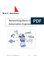 Networking Basics For Automation Engineers: Page 1 of 10 Mac-Solutions - Co.uk v1.0 Oct 2014