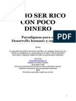 Como Ser Rico Con Poco Dinero 2da Edicion