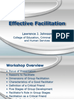 Effective Facilitation: Lawrence J. Johnson