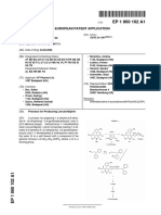 European Patent Application: Process For Producing Lercanidipine