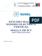 Estudio Malla de Tierra BT Neutralizada Cesfan