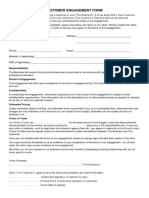 Engagement Form