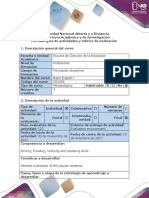 Activity Guide and Evaluation Rubric - Final Evaluation