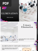 Elimination: Bowel and Urine