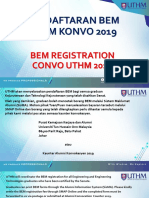 User Guide BEM Konvo 2019