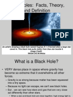 Black Holes: Facts, Theory, and Definition