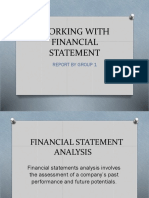 Working With Financial Statement