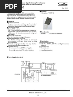 STR-X6756: Power IC For Quasi-Resonant Type Switching Power Supply With High Efficiency and Low Noise in Full Load Range