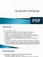 Cesión de Posición Contractual