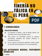 La Mineria No Metalica en El Peru PDF