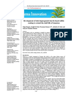 Development of Tulsi Impregnated Starch-Based Edible Coating To Extend The Shelf-Life of Tomatoes