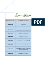 Matriz de Indicadores