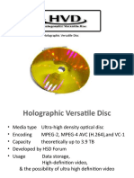 Holographic Versatile Disc