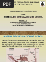 Sistema de Circulacion de Lodos