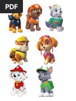 Personajes de Paw Patrol