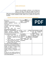 Actividades Artificiales