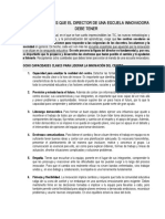 Ocho Cualidades Que El Director de Una Escuela Innovadora Debe Tener