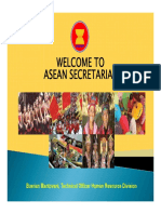 Sosialisasi Peluang Kerja WNI Di OI ASEAN Secretariat Presentation