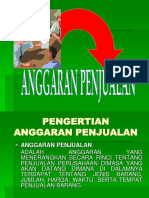 Anggaran Penjualan