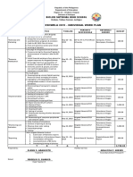 Brigada Eskwela Individual Plan 2019