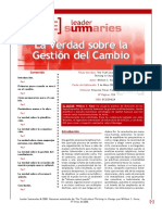 La Verdad Sobre La Gestion Del Cambio PDF