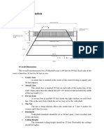 Court Dimension: Overall Dimensions