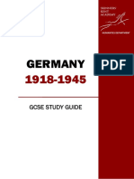 Germany 1918-1945 Study Guide