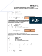 Formulas Excel