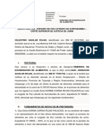 Demanda de Exoneracion de Alimentos