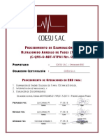 PAUT Procedimiento - AWS D1.5