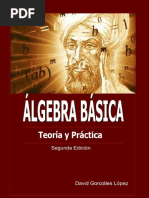 Álgebra Básica. Teoría y Práctica - David Gonzáles López PDF