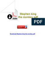 Stephen King The Monkey PDF