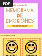 Memorama de Emociones PDF