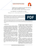 Pruebas de Carga en Perfiles de Acero, Enterrados en El Suelo, para Soporte de Paneles Solares en Parques Fotovoltaicos