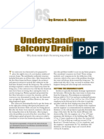 Understanding Balcony Drainage: by Bruce A. Suprenant