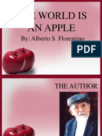 The World Is An Apple: By: Alberto S. Florentino