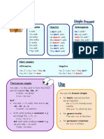 Afirmative Negative Interrogative: S S S Doesn't Doesn't Doesn't Does Does Does