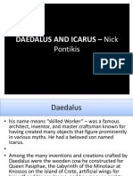 DAEDALUS AND ICARUS - Nick Pontikis